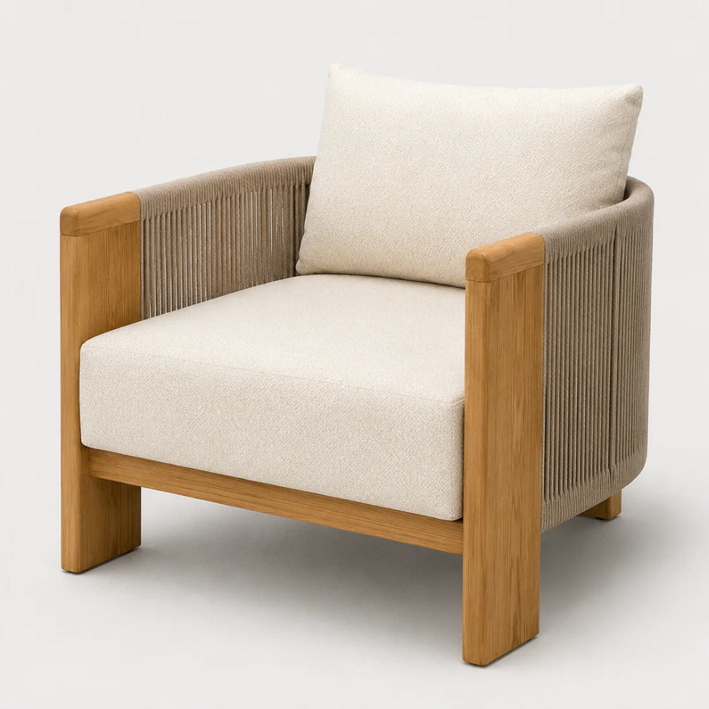 The Teak & Rope Lounge Set