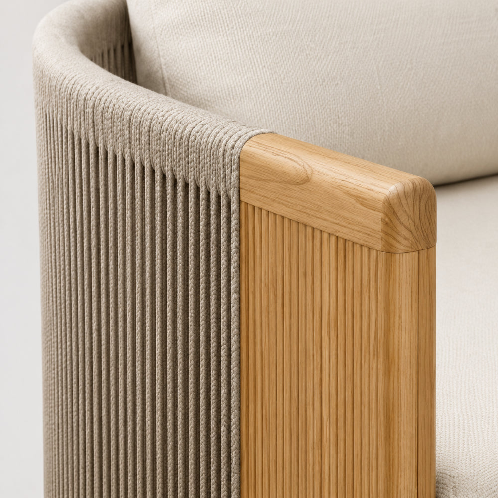 The Teak & Rope Lounge Set