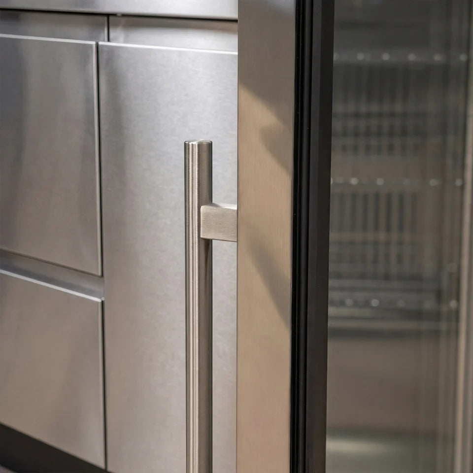 Stanley Outdoor Kitchen Fridge Modular Unit - Stainless Steel