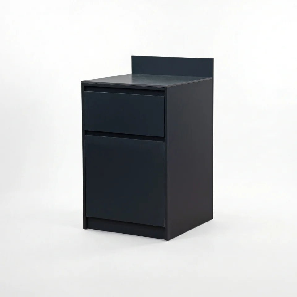 Oakley Outdoor Kitchen Drawer & Cupboard Modular Unit - Graphite Grey