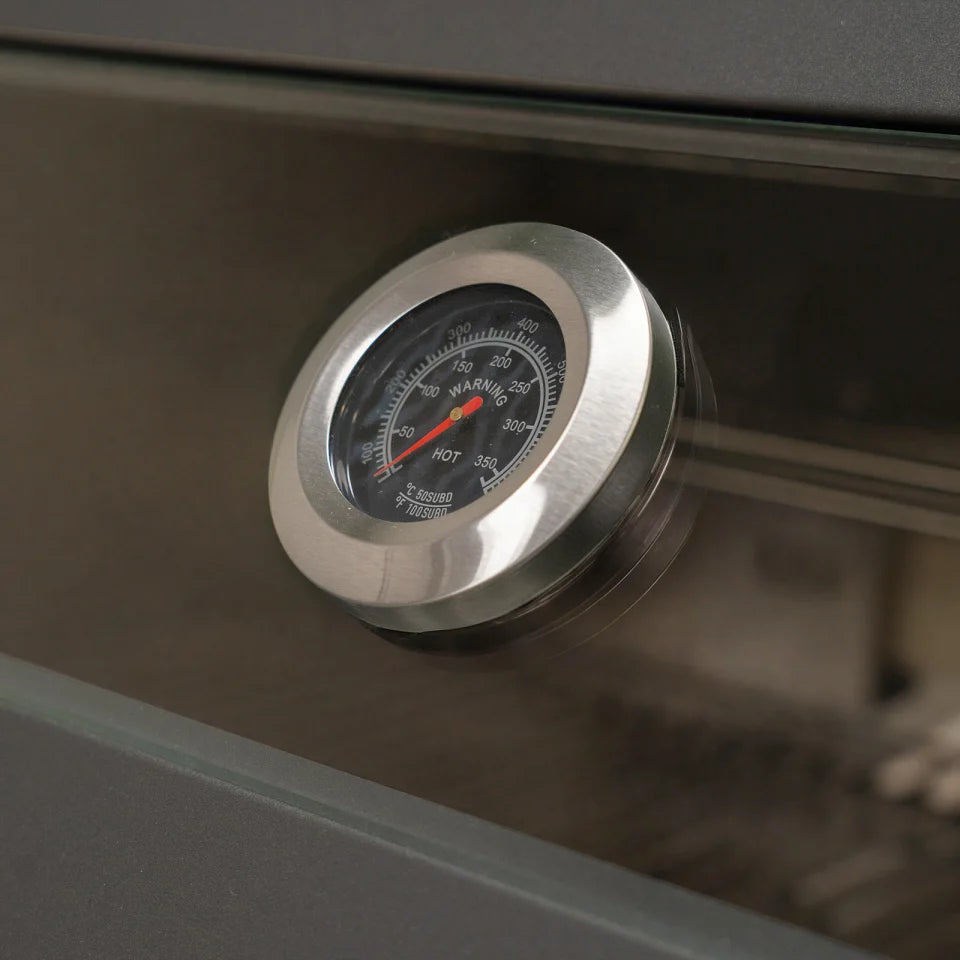 Riley Straight Outdoor Kitchen 4 Burner Gas BBQ S1998-A - Graphite Grey