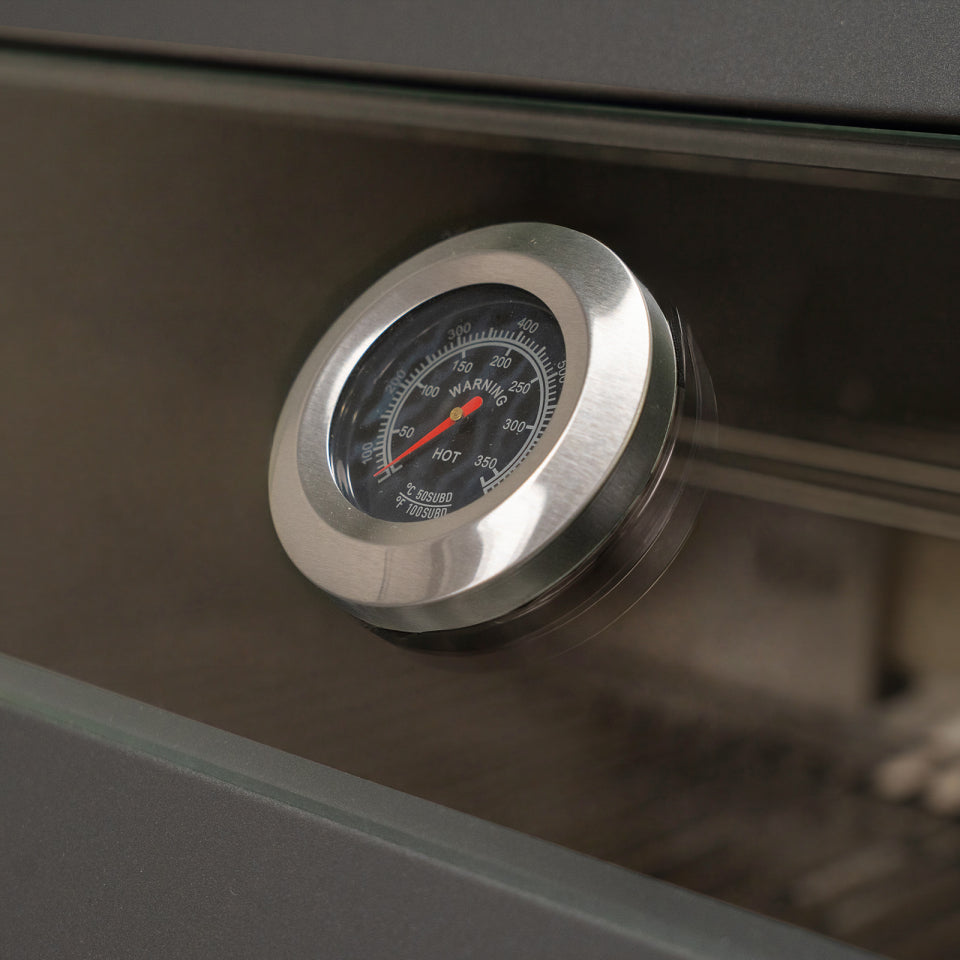 Riley Straight Outdoor Kitchen 6 Burner Gas BBQ S2188-A - Graphite Grey