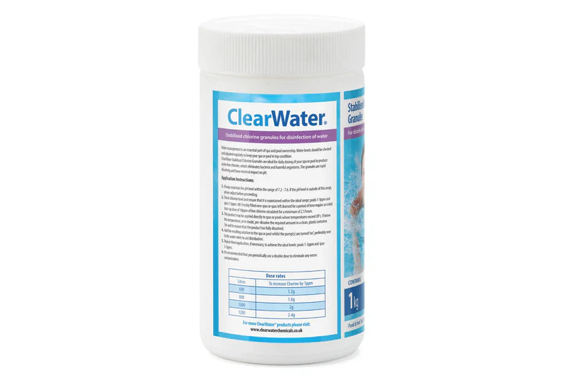 Stabilised Chlorine Granules (1kg)