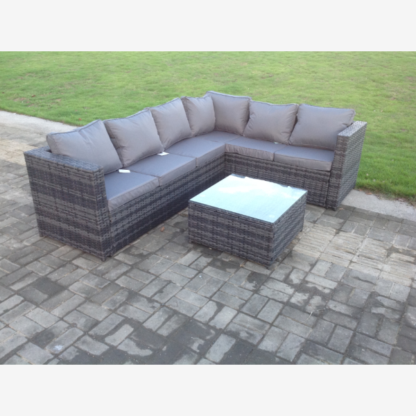 Rattan Corner Sofa Set