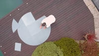Round Floor Protector Mat