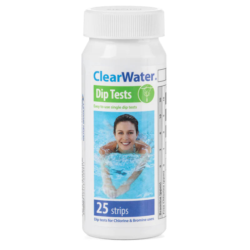 ClearWater 4-in-1 Hot Tub Test Strips x 150