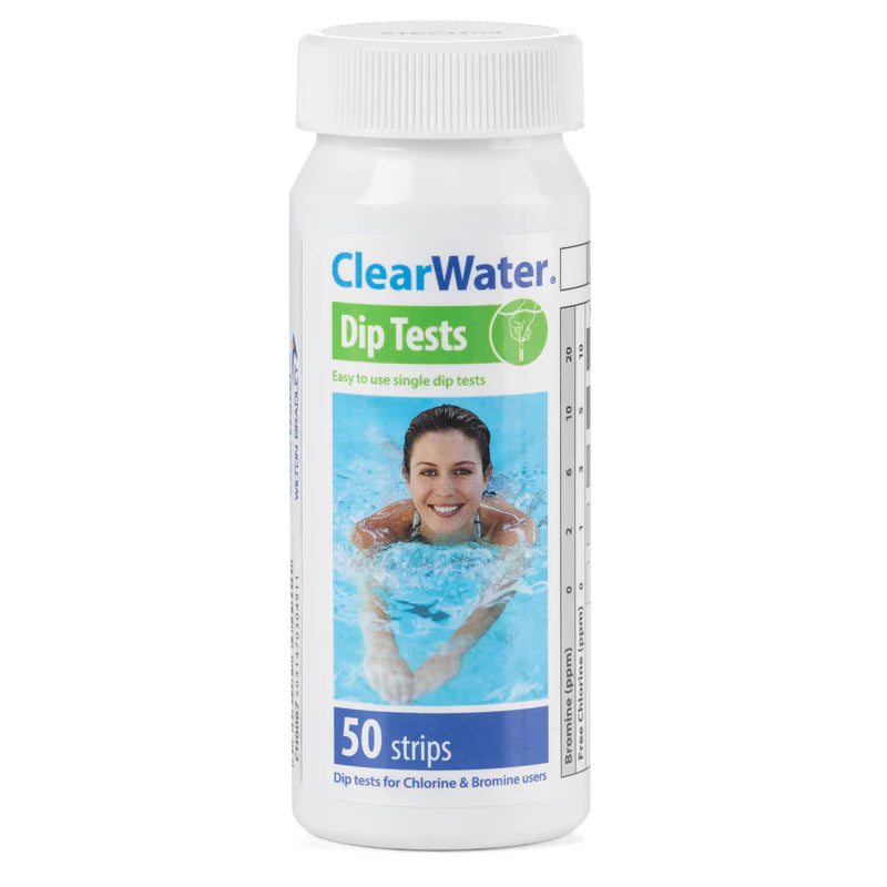 ClearWater 4-in-1 Hot Tub Test Strips x 150