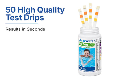 ClearWater 4-in-1 Hot Tub Test Strips x 150