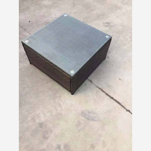 Rattan square coffee table Outdoor Garden Furniture patio furniture Grey Brown Black