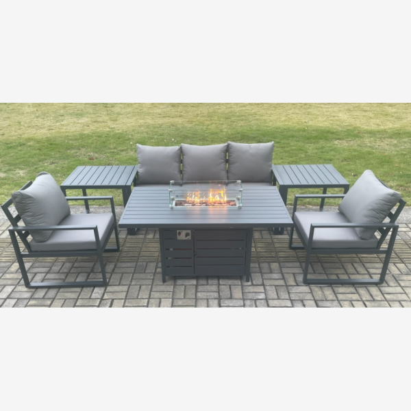 Aluminium fire pit sets