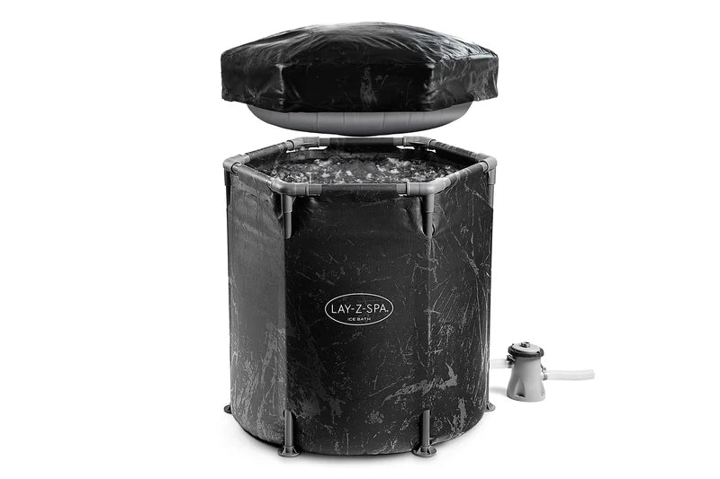 Glacial Dip™ Ice Bath Cold Plunge Recovery Pod with Pump