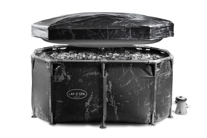 Glacial Dip™ Ice Bath Cold Plunge Recovery Tub with Pump