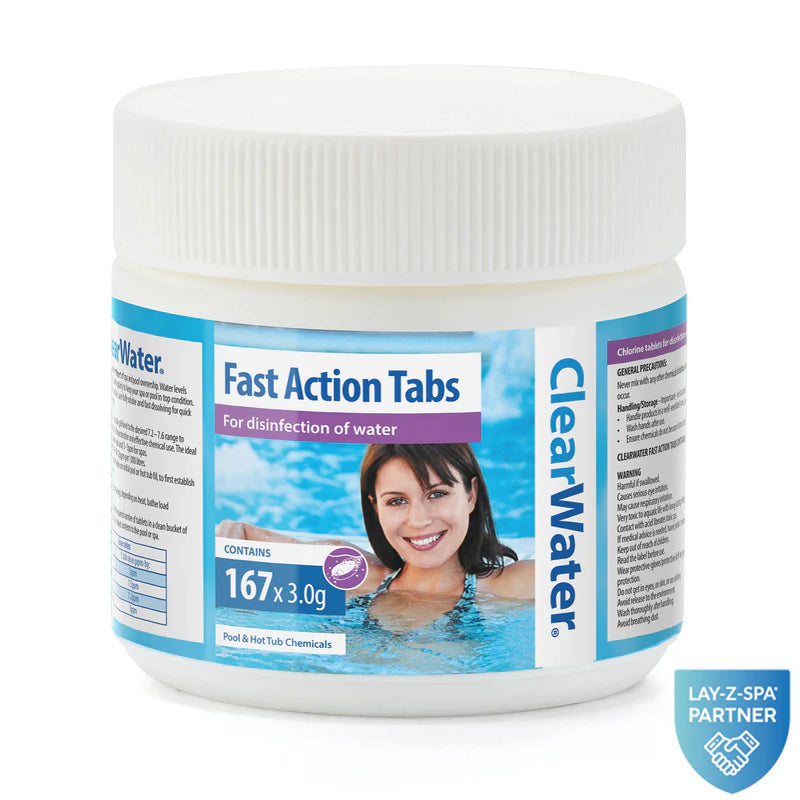 Chlorine Tablets &amp; Dip Test Strips Bundle