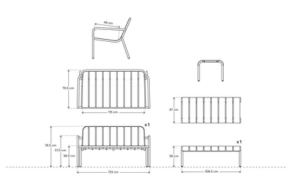 Garden Sofa 01