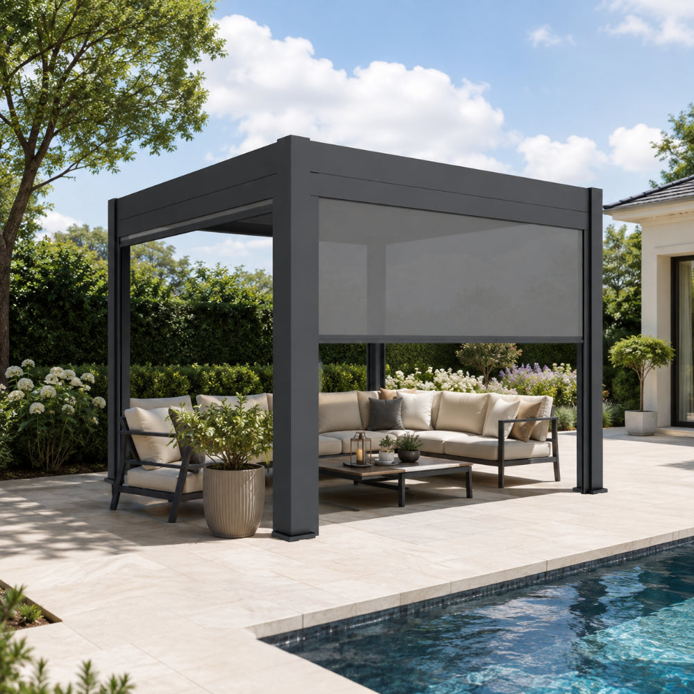 Pergola Side Screen Manual