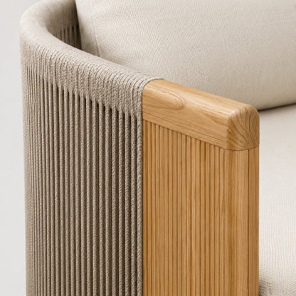 The Teak &amp; Rope Lounge Set