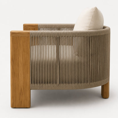 The Teak &amp; Rope Lounge Set