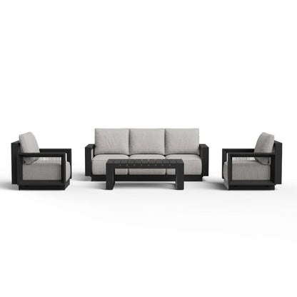 Verona 5 Seat Aluminium Lounge Set