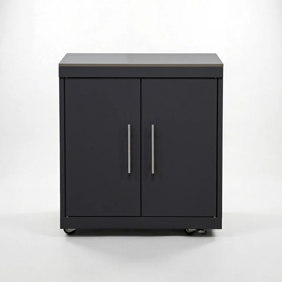 Riley Outdoor Kitchen Double Cupboard Modular Unit - Graphite Grey