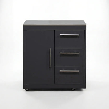 Riley Outdoor Kitchen Cupboard &amp; Drawer Modular Unit - Graphite Grey