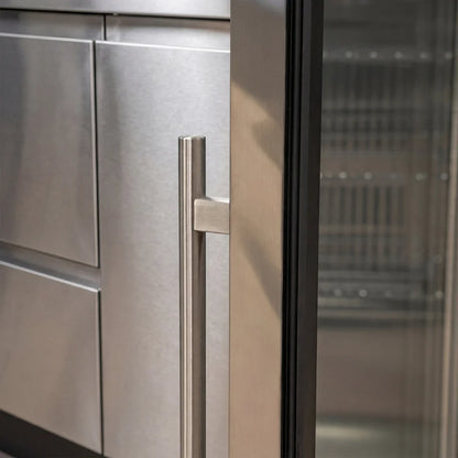 Stanley Outdoor Kitchen Double Fridge Unit - Stainless Steel