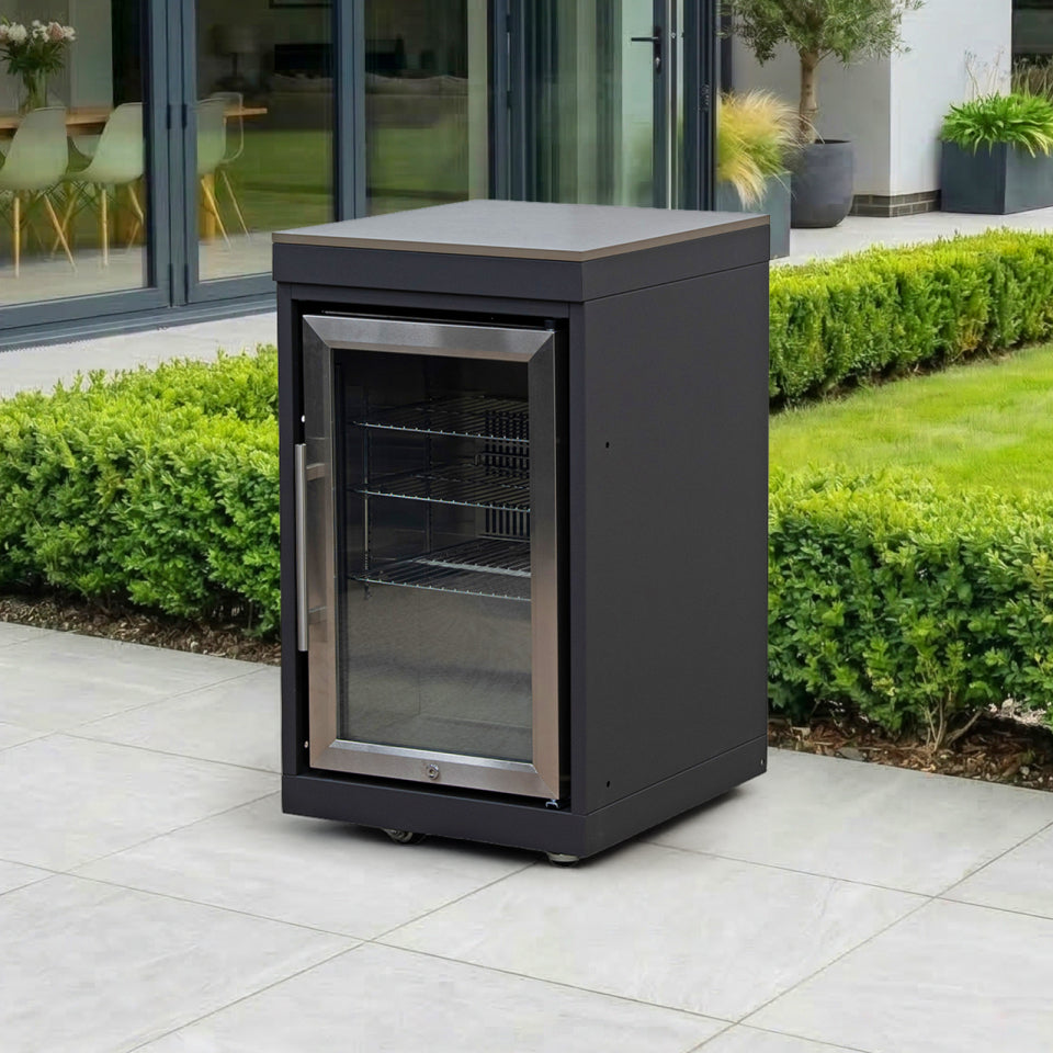Riley Outdoor Kitchen Fridge Modular Unit - Graphite Grey