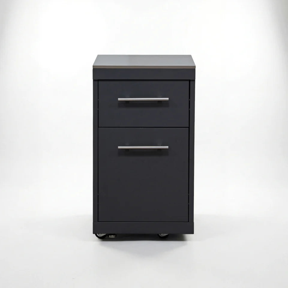Riley Outdoor Kitchen Double Drawer Modular Unit - Graphite Grey