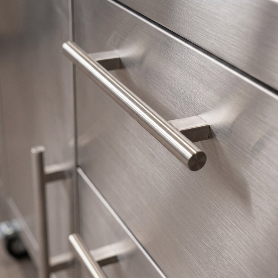 Stanley Outdoor Kitchen Double Drawer Modular Unit - Stainless Steel