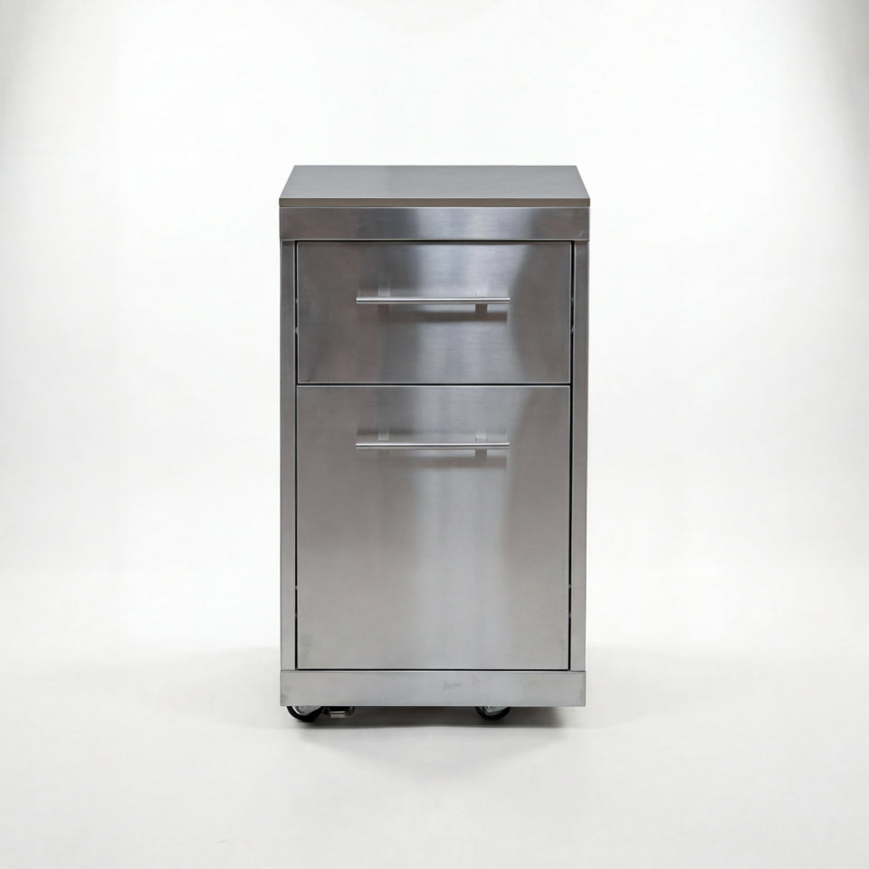 Stanley Outdoor Kitchen Double Drawer Modular Unit - Stainless Steel