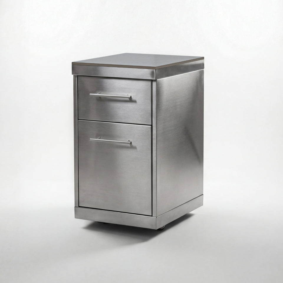 Stanley Outdoor Kitchen Double Drawer Modular Unit - Stainless Steel