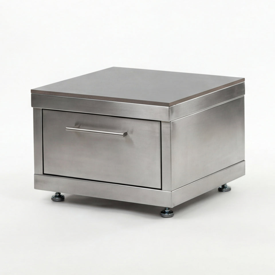 Stanley Outdoor Kitchen Kamado BBQ Drawer Modular Unit - Stainless Steel