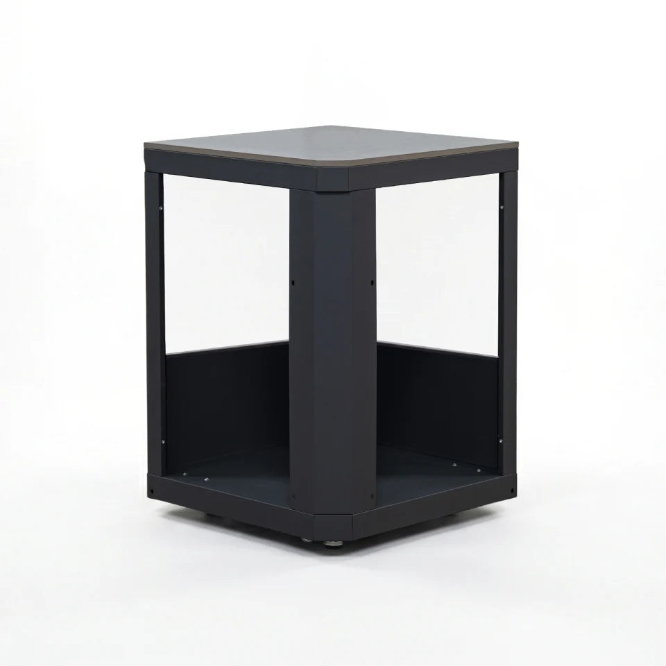 Riley Outdoor Kitchen Corner Modular Unit - Graphite Grey