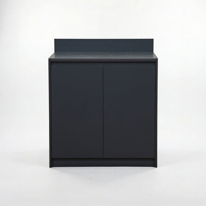 Oakley Outdoor Kitchen Double Cupboard Modular Unit - Graphite Grey