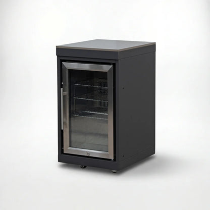 Riley Straight Outdoor Kitchen Kamado Charcoal BBQ K1620-A - Graphite Grey