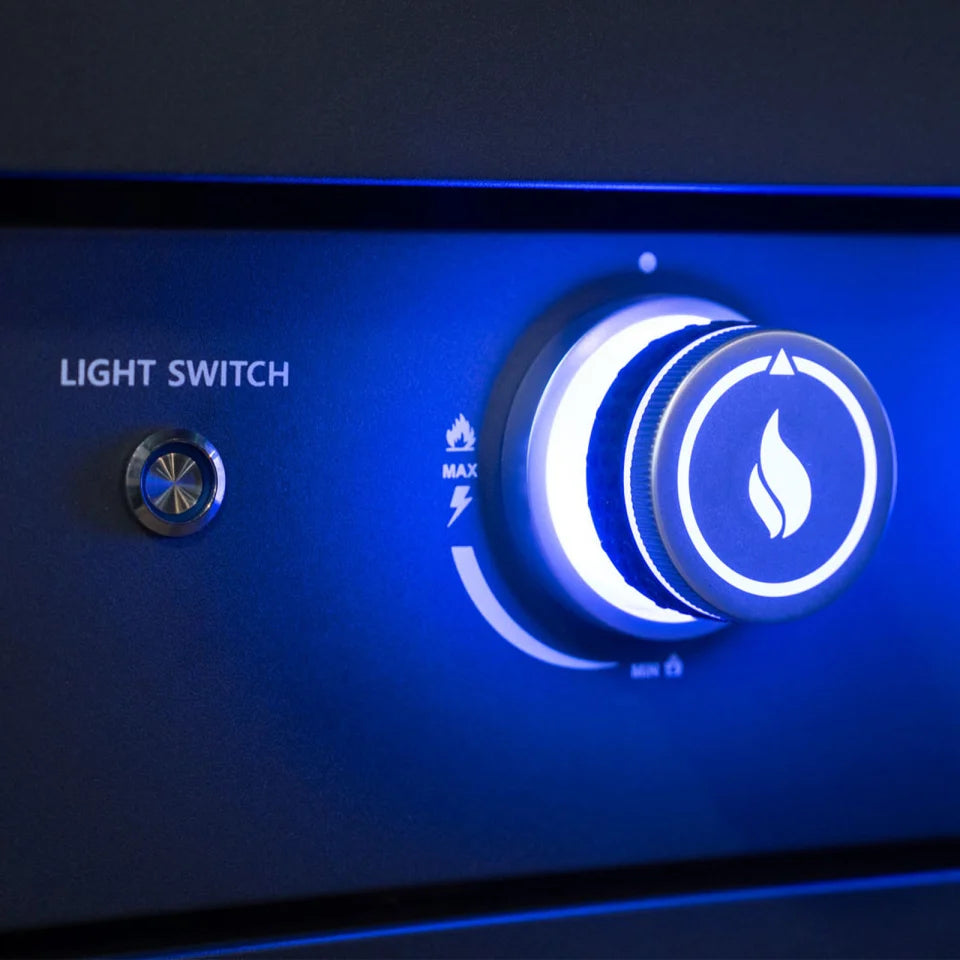 Riley Straight Outdoor Kitchen 4 Burner Gas BBQ S3338-A - Graphite Grey