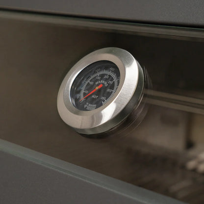 Riley Straight Outdoor Kitchen 4 Burner Gas BBQ S3338-A - Graphite Grey