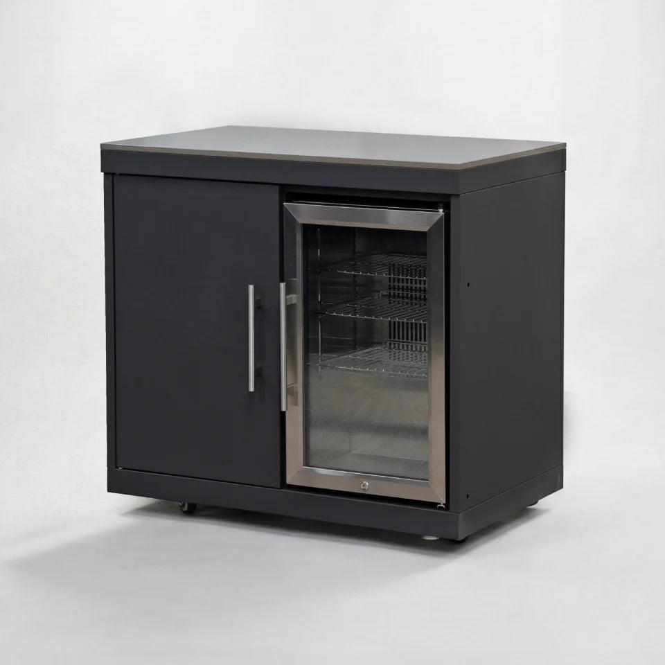 Riley Straight Outdoor Kitchen 6 Burner Gas BBQ S2131-A - Graphite Grey
