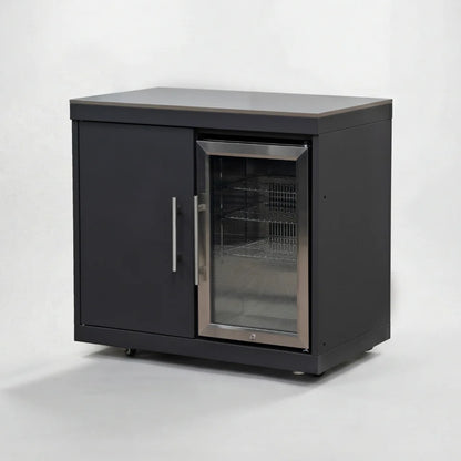 Riley Straight Outdoor Kitchen 6 Burner Gas BBQ S2131-A - Graphite Grey