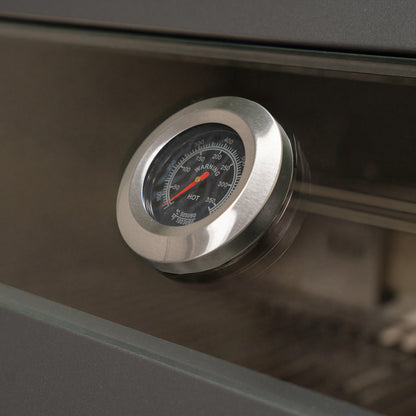 Riley Straight Outdoor Kitchen 6 Burner Gas BBQ S3961-A - Graphite Grey