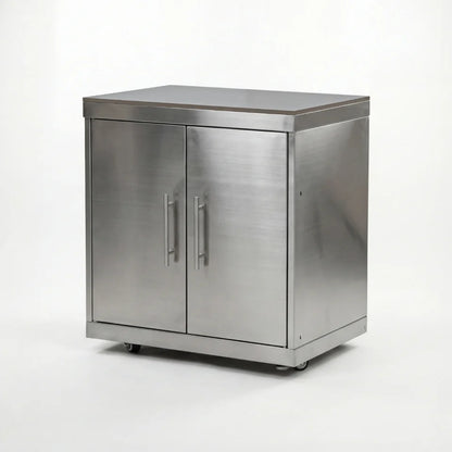 Stanley Straight Outdoor Kitchen Kamado Charcoal BBQ K2450-A - Stainless Steel