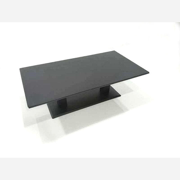 Outdoor Aluminium Garden Furniture Set with Adjustable Rising Lifting Dining Table 3 Seater Sofa 2 Chair Side Table Dark Grey