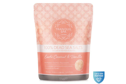 Tranquil Spa Dead Sea Salts - Coconut &amp; Vanilla