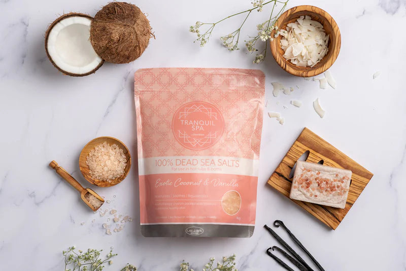 Tranquil Spa Dead Sea Salts - Coconut &amp; Vanilla