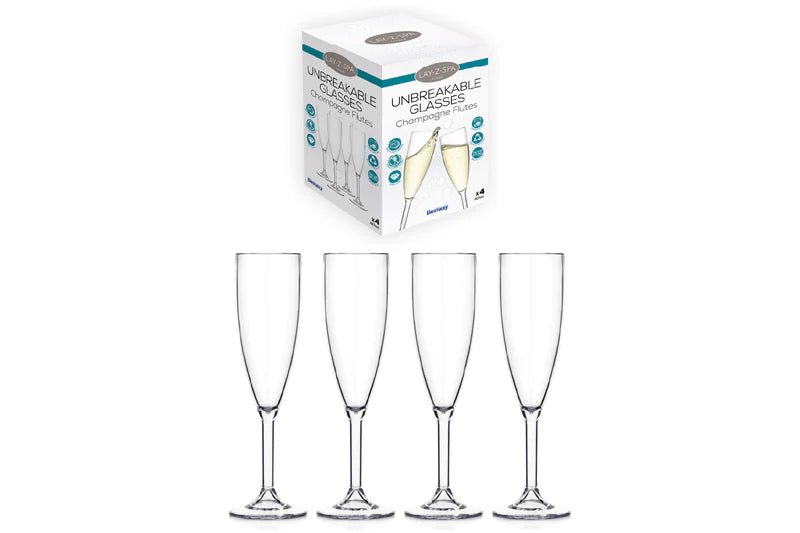 Hot Tub Champagne Flutes
