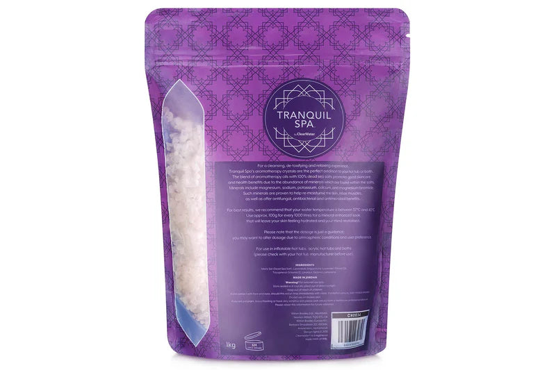 Tranquil Spa Dead Sea Salts - Lavender