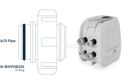 O-Ring for Water Inlet - HydroJet A/D Pipe