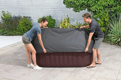 Square Thermal Hot Tub Cover - Large 201cm x 71-80cm
