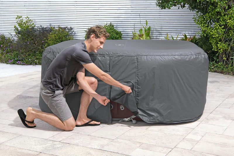 Square Thermal Hot Tub Cover - Large 201cm x 71-80cm