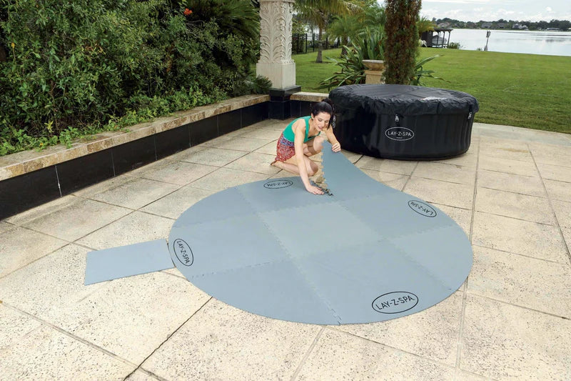 Round Floor Protector Mat