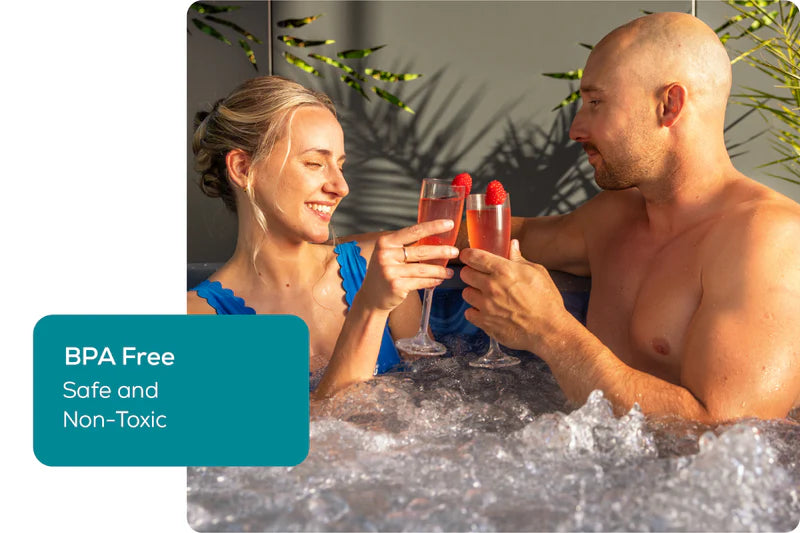 Hot Tub Champagne Flutes